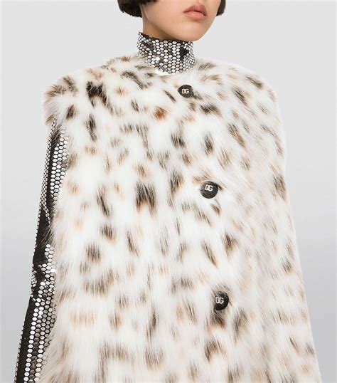 dolce gabbana fur gilet|dolce and gabbana jacket.